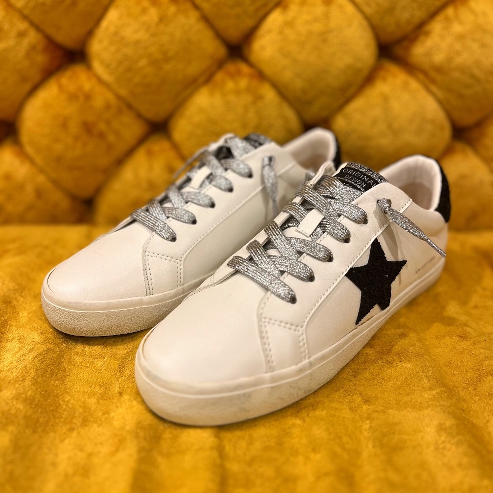 Vintage Havana Glitter Star Sneakers - Size 11